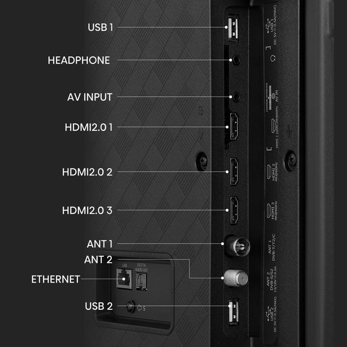 EAN 6942147491676 - Hisense 58A6K 147,3 cm (58") 4K Ultra HD Smart TV Wifi Negro 300 cd / m² imagen 8