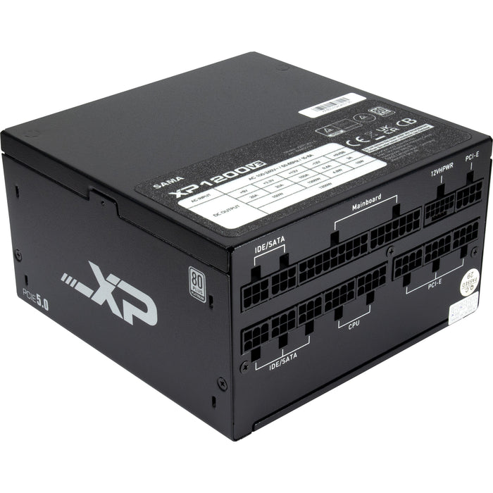EAN 4260455648943 - Inter-Tech SAMA XPH-1200A unidad de fuente de alimentación 1200 W 20+4 pin ATX ATX Negro imagen 3