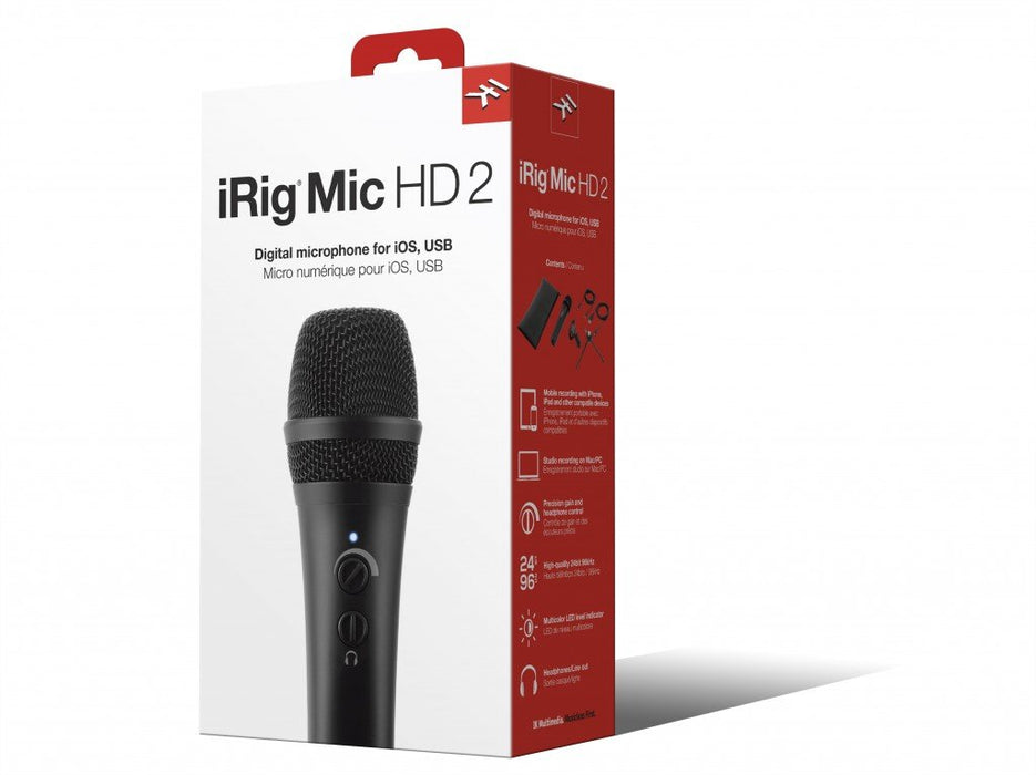 EAN 8025813721036 - IK Multimedia iRig Mic HD 2 Negro Micrófono para smartphone/teléfono móvil imagen 15