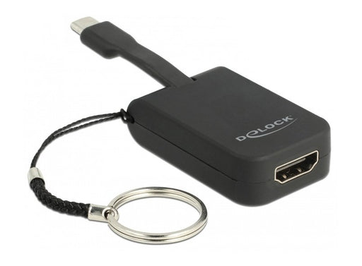 EAN 4043619639427 - DeLOCK 63942 adaptador de cable de vídeo 0,03 m USB Tipo C HDMI Negro imagen 1