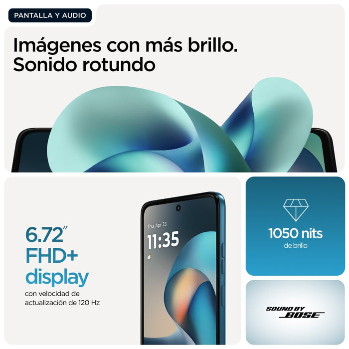 EAN 840493608983 - Motorola moto g57 power 17,1 cm (6.72") SIM doble Android 16.0 5G USB Tipo C 12 GB 256 GB 7000 mAh Azul imagen 10