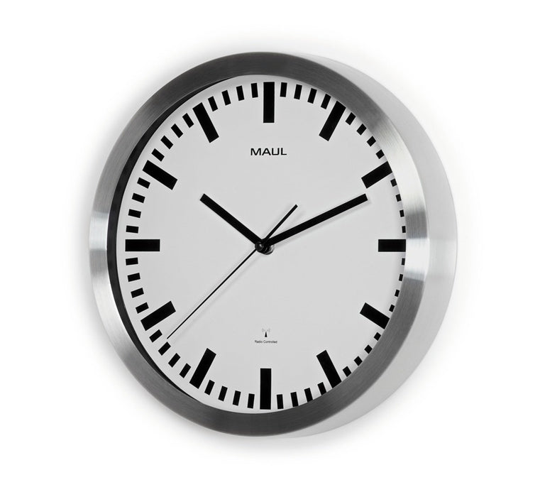 EAN 4002390065719 - MAUL 9063308 reloj de mesa o pared Círculo Aluminio, Blanco imagen 2