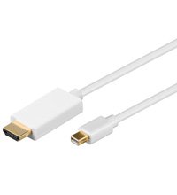EAN 4040849528613 - Goobay 2m Mini DisplayPort - HDMI Cable Blanco imagen 1