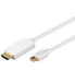 EAN 4040849528613 - Goobay 2m Mini DisplayPort - HDMI Cable Blanco imagen 1