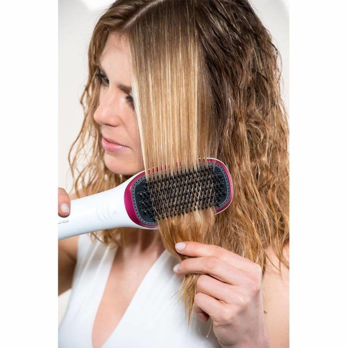 EAN 3121040070949 - Rowenta CF6220 Cepillo de aire caliente Vapor Rosa, Blanco 900 W 1,8 m imagen 6