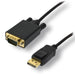 EAN 3700224758974 - MCL MC294-1.5M adaptador de cable de vídeo 1,5 m DisplayPort VGA (D-Sub) Negro imagen 2