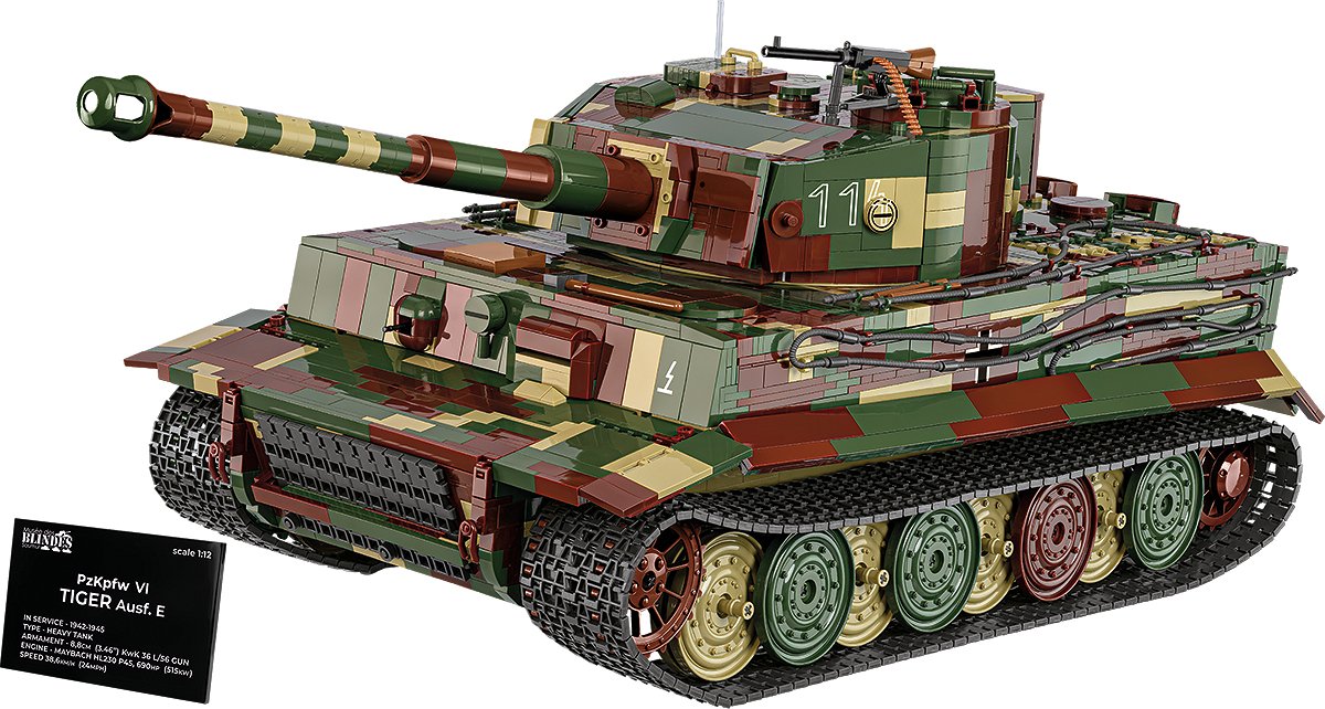 EAN 5902251028077 - COBI PzKpfw VI Tiger Ausf. E - Executive Edition imagen 1