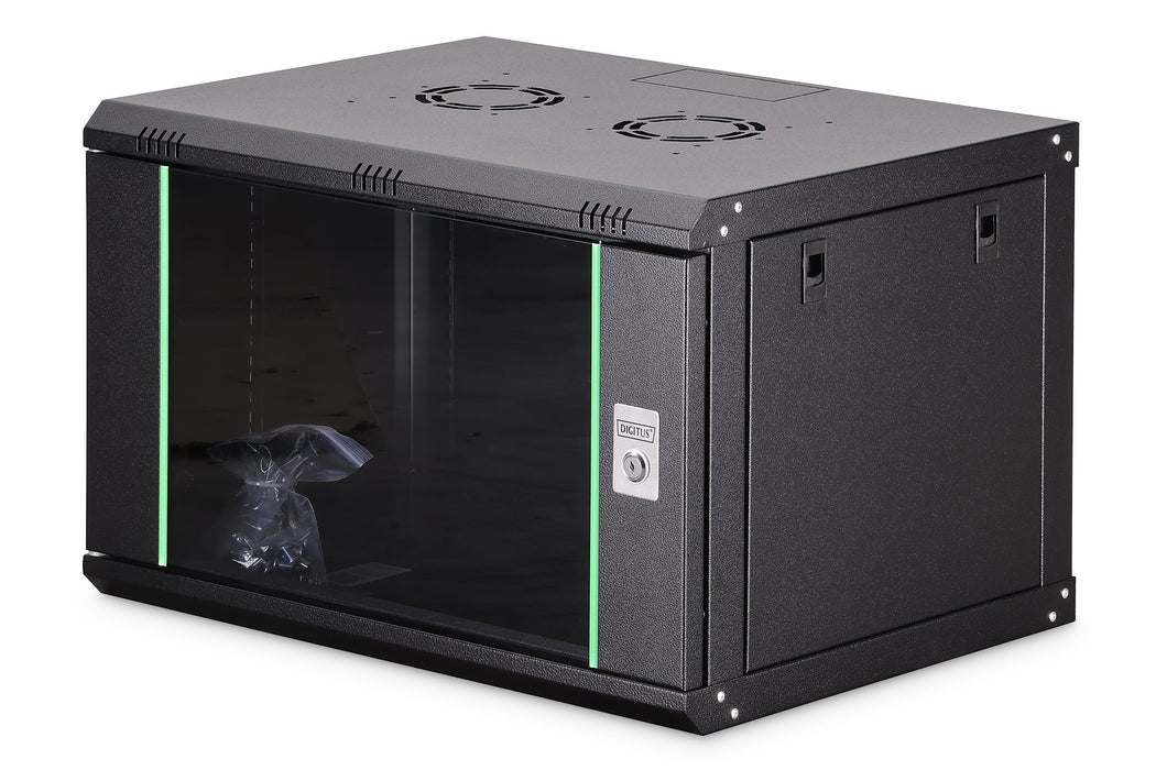 EAN 4016032257783 - Digitus DN-19 07-U-EC-SW armario rack 7U Bastidor de pared Negro imagen 1