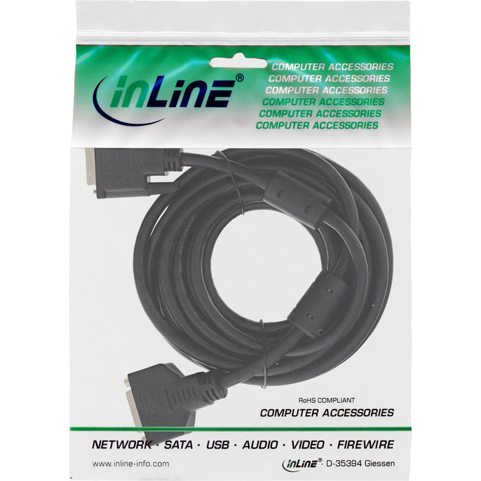EAN 4043718019564 - InLine 4043718019564 cable DVI 5 m DVI-D Negro imagen 2
