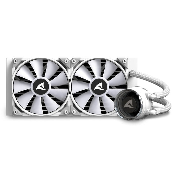 EAN 4044951038602 - Sharkoon S80 RGB Carcasa del ordenador, Procesador Sistema de refrigeración líquida todo en uno 12 cm Bla imagen 7