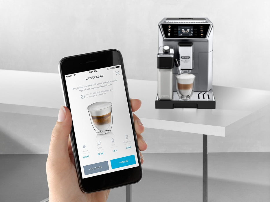 EAN 8004399334816 - De’Longhi PrimaDonna ECAM 550.85.MS cafetera eléctrica Totalmente automática Máquina espresso imagen 6