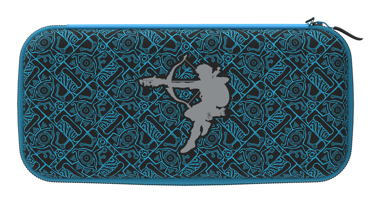 EAN 708056071042 - PDP 500-218-SKSG funda para consola portátil Funda protectora rígida Nintendo Negro, Turquesa imagen 1