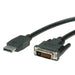 EAN 7611990126897 - VALUE 11.99.5612 adaptador de cable de vídeo 5 m DisplayPort DVI-D Negro imagen 1