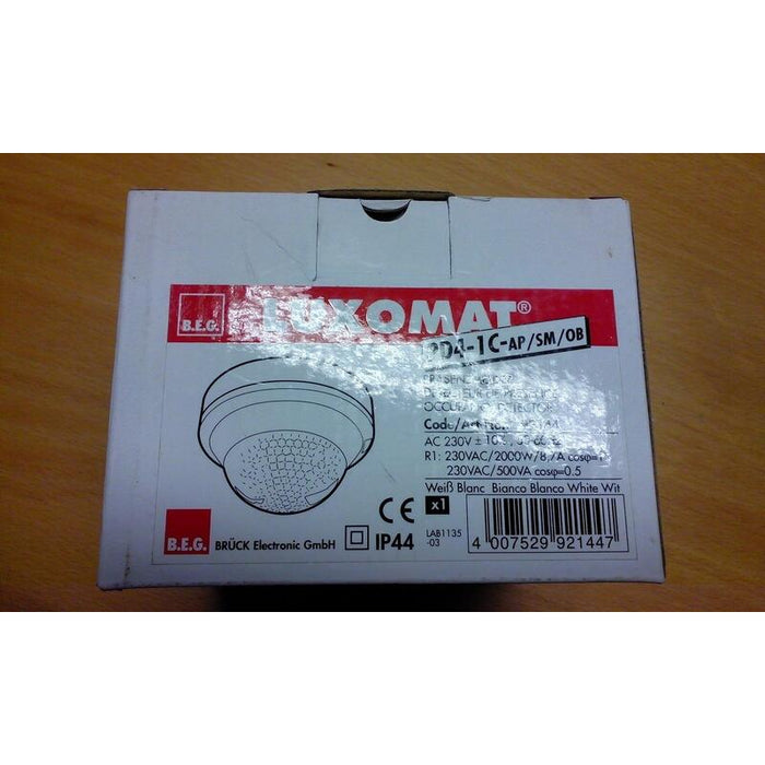 Beg 92144 Techo Detector De Movimiento Pd4 1 Canal Reichweite 24m Ap Ws