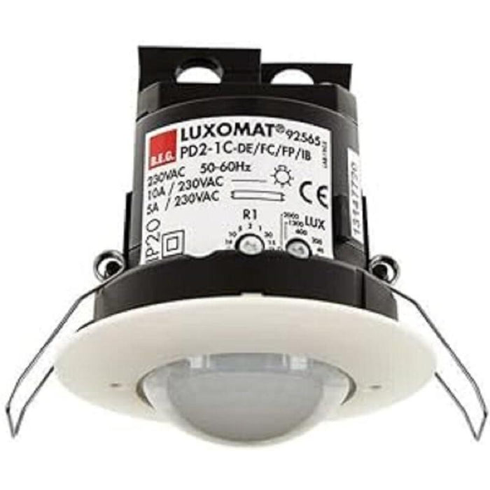Beg 92565 Detector De Presencia Pd2-M-1c-De 1canal Techo Empotrable Blanco