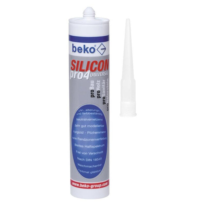 Beko Universal-Silicon Transparente 22401 !!! 310ml Cartucho Silicon Pro4
