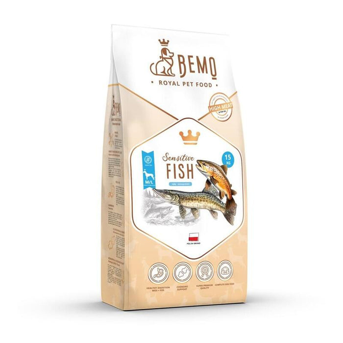Bemo Comida Para Mascotas Sucha Sensitive Fish - Ryba Medium/Large 15kg