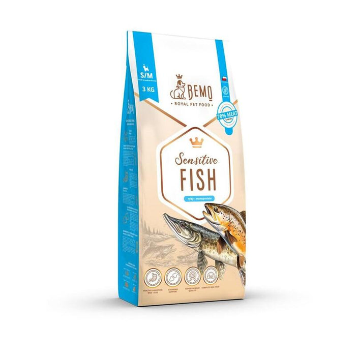 Bemo Comida Para Mascotas Sucha Sensitive Fish - Ryba Small/Medium 3kg