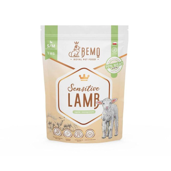 Bemo Comida Para Mascotas Sucha Sensitive Lamb - Cordero Small/Medium 1kg