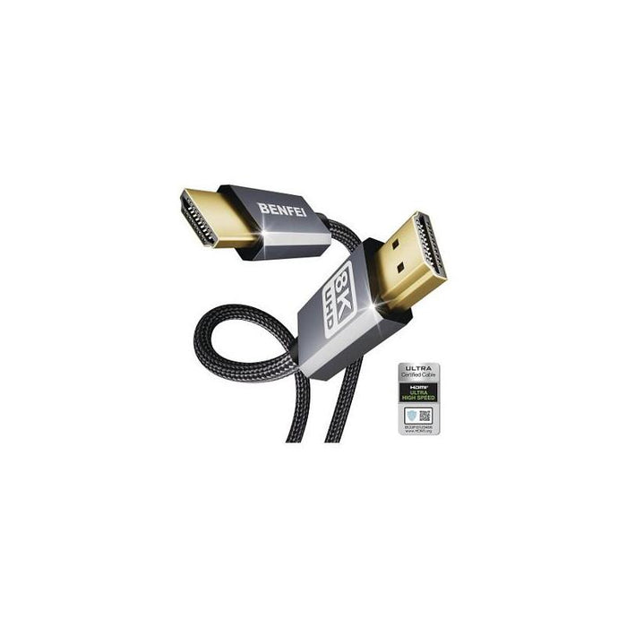 Benfei Hdmi To Hdmi 8k Cable  - 1.8m 000358grey