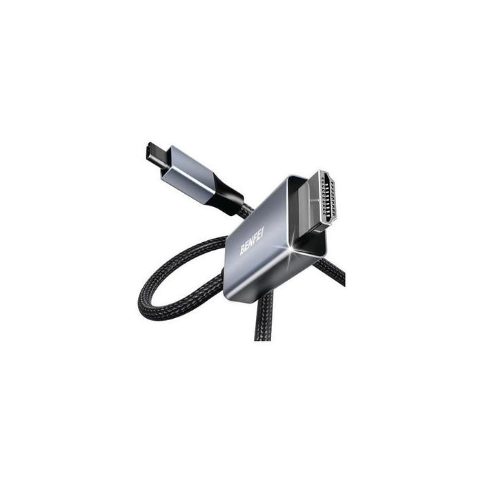 Benfei Usb-C To Hdmi 4k Cable  - 1.8m 000206grey