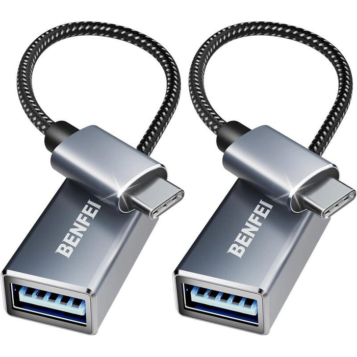 Benfei Usb C To Usb 3.0 Adapter 2 Pack 000262grey-2p