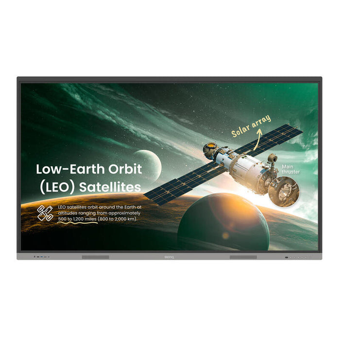 Benq Re7503a Pizarra Blanca Interactiva 190,5 Cm (75") 3840 X 2160 Pixeles Pantalla Táctil Negro