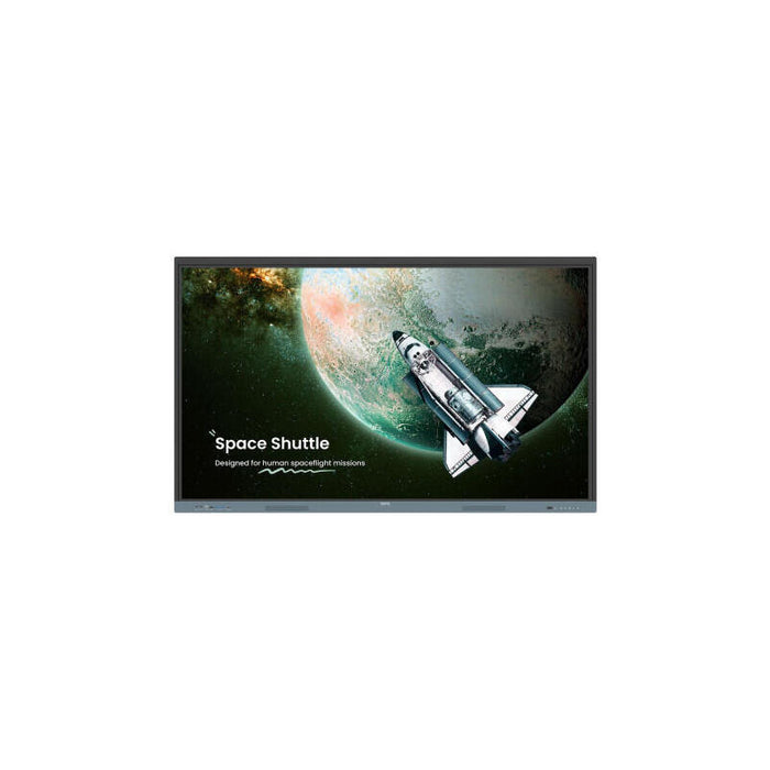 Benqav Pantalla Interactiva Re7504 (9h.F9ftk.De8) 75" Edla With Android 13 8gb / 128gb Uhd 3840 × 2160 Pixels 20w X2 Speaker Classroomcare Eye-Care: Ag, Lbl(Hw), Ff Usb-C 3.0 X1 (Pd 65 W) + 2.0 X1 No Buit-In Wifi & Nfc Log In