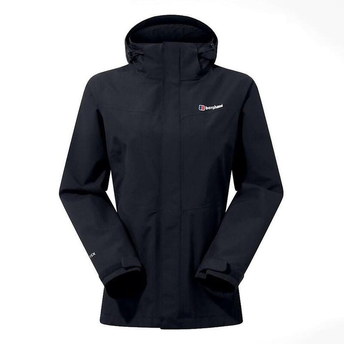 Berghaus Hillwalker Gore-Tex Interactive Jacket - Chaqueta De Mujer, Talla M (Negra)