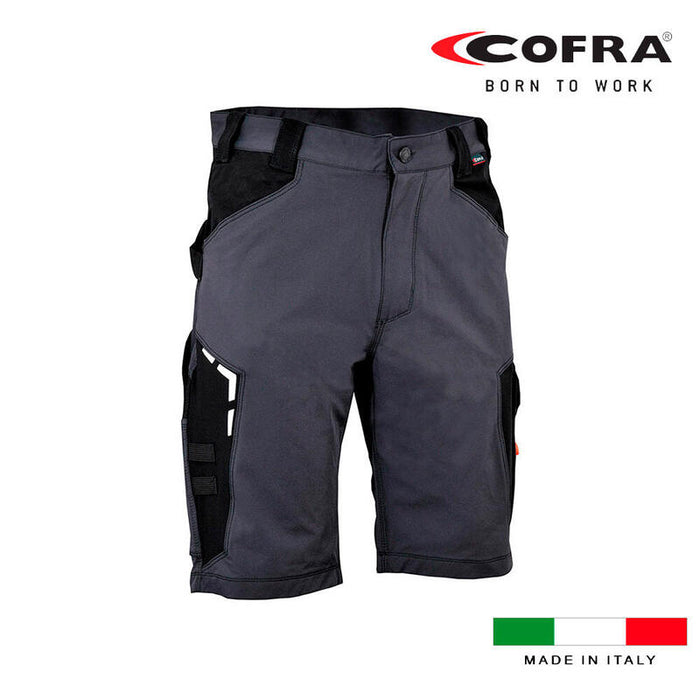 Bermuda Bortan Gris Oscuro Negro Cofra Talla 40