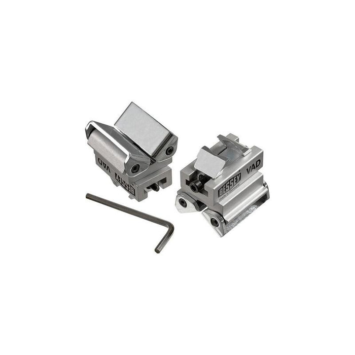 Bessey Accesorio De Sujeción Vario Vad, Soporte Plateado, 2 Piezas 4008158004945