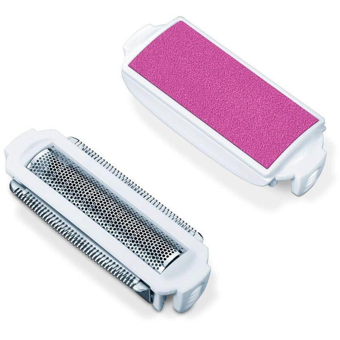 Beurer Hl 36 - Set De Recompra Con Dos Hojas De Afeitar Con Cuchillas, Un Accesorio Exfoliante