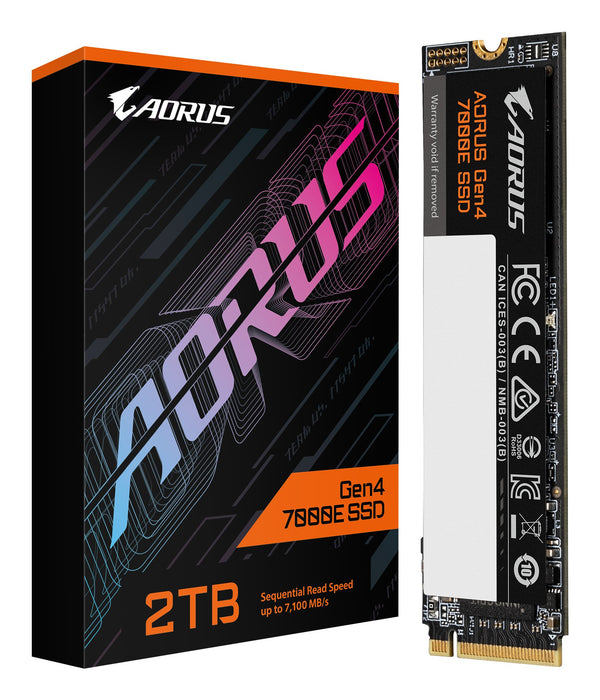 EAN 4719331872106 - GIGABYTE AORUS Gen4 7000E 2 TB M.2 PCI Express 4.0 NVMe 3D TLC NAND imagen 4