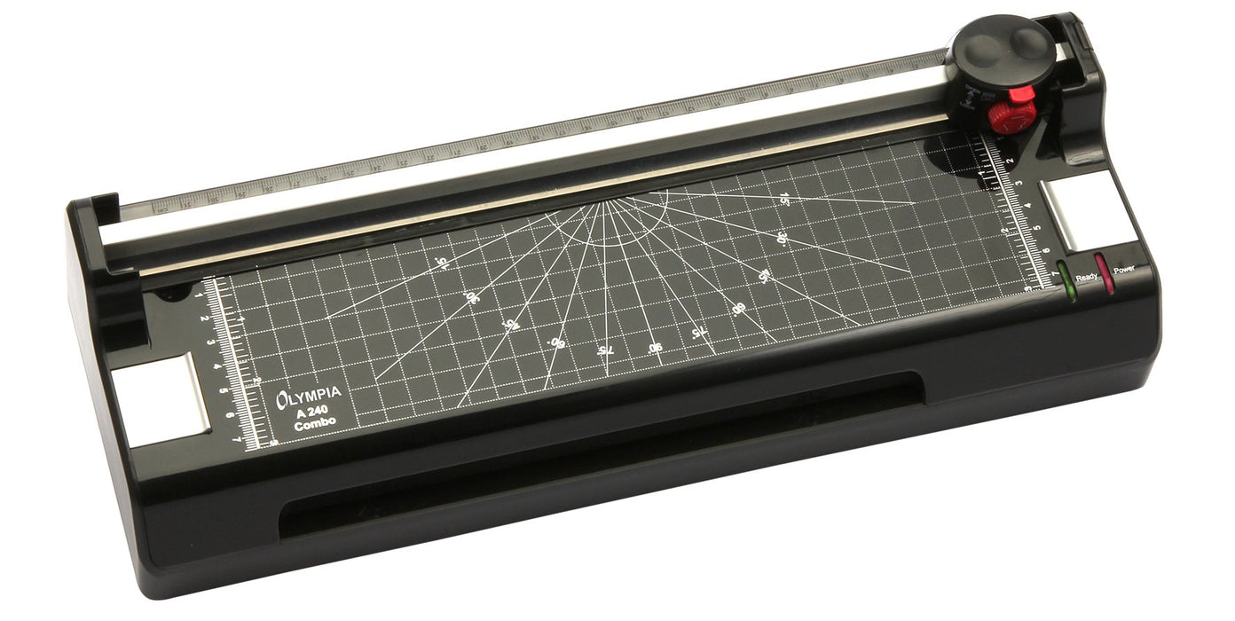 EAN 4030152031146 - Olympia A 240 Combo Plastificadora en frío/caliente 250 mm/min Negro imagen 4