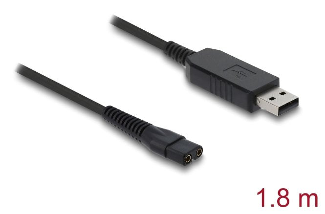 EAN 4043619909834 - DeLOCK 90983 cable de transmisión Negro 1,8 m USB A 2 pines imagen 2