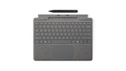 EAN 0196388356447 - Microsoft Surface Pro Keyboard with Slim Pen for Business QWERTY Inglés Microsoft Cover port Platino imagen 1