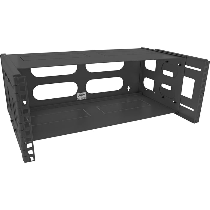 EAN 4043718284818 - InLine 19104B armario rack 4U Bastidor de pared Negro imagen 1