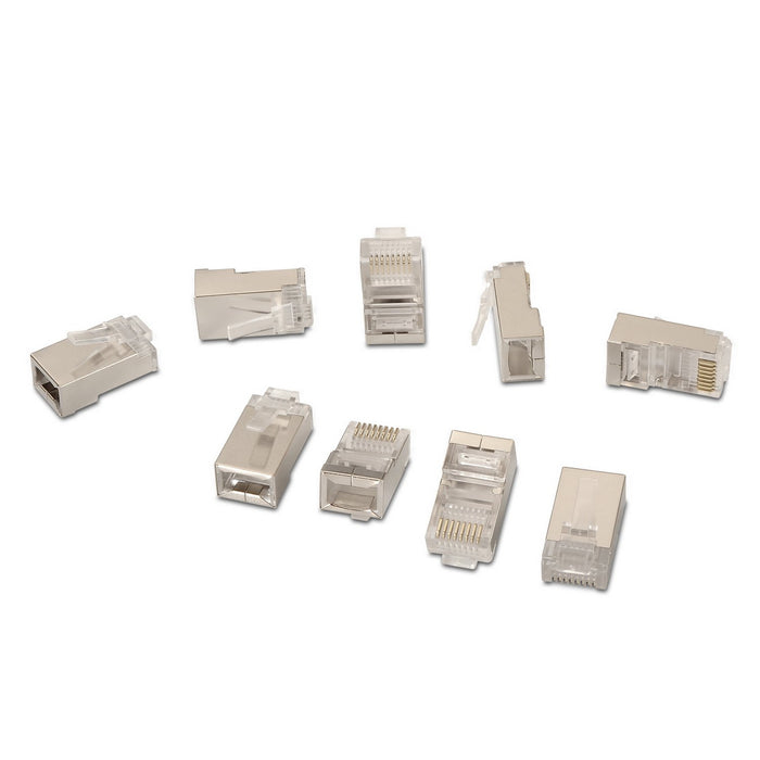 EAN 8436574702927 - AISENS A138-0293 conector RJ-45 Acero inoxidable, Transparente imagen 2