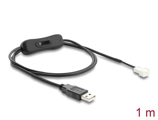 EAN 4043619912339 - DeLOCK 91233 cable de transmisión Negro USB A Molex (3-pin) imagen 1