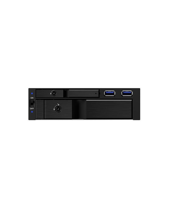 EAN 4250078169635 - ICY BOX IB-174SSK-U 13,3 cm (5.25") Bandeja para disco duro Negro imagen 6