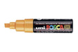 EAN 4902778107522 - POSCA uni PC-8K marcador 1 pieza(s) Punta de cincel Amarillo imagen 1
