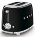 EAN 8017709187002 - Smeg TSF01BLEU tostadora 6 2 rebanada(s) 950 W Negro imagen 2