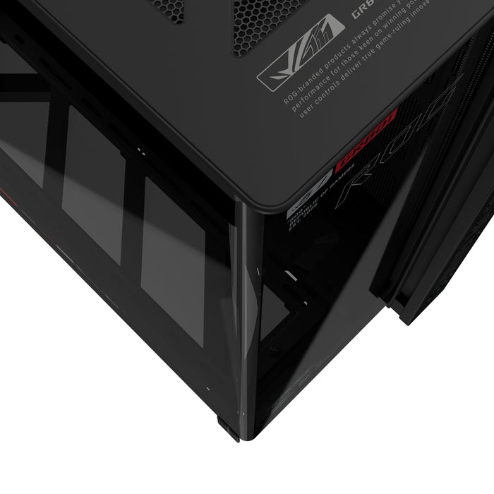 EAN 4711636437189 - ASUS ROG CRONOX GR801 CURVE TG ARGB BLACK Midi Tower Negro imagen 5