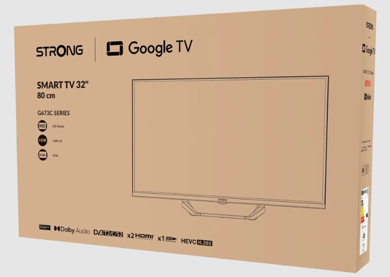 EAN 9120072378355 - Strong SRT32HG6733C Televisor 81,3 cm (32") HD Smart TV Wifi Negro 200 cd / m² imagen 11