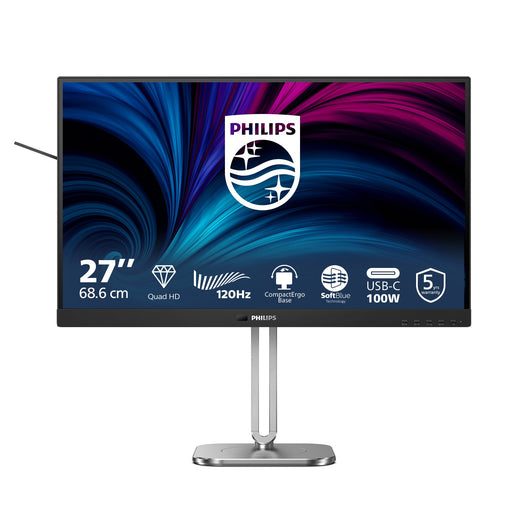 EAN 8721038002447 - Philips 27B2U4601/00 pantalla para PC 68,6 cm (27") 2560 x 1440 Pixeles Quad HD LCD Gris imagen 2