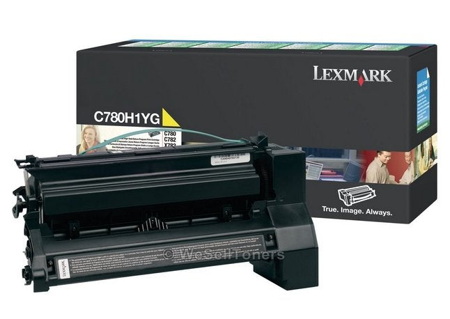 EAN 734646018449 - Lexmark C780H1YG cartucho de tóner 1 pieza(s) Original Amarillo imagen 1