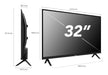 EAN 5999862972141 - Smart-Tech 32HH01K Televisor 81,3 cm (32") HD Smart TV Wifi Negro 180 cd / m² imagen 5