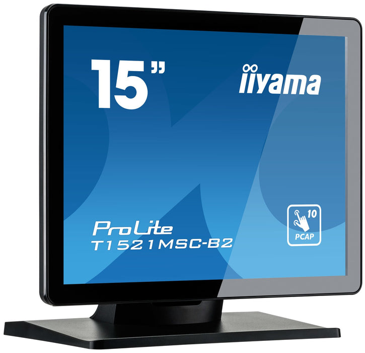 EAN 4948570120642 - iiyama ProLite T1521MSC-B2 pantalla para PC 38,1 cm (15") 1024 x 768 Pixeles XGA LED Pantalla táctil Mesa imagen 3