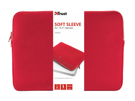 EAN 8713439212532 - Trust 21253 maletines para portátil 33,8 cm (13.3") Funda Rojo imagen 1