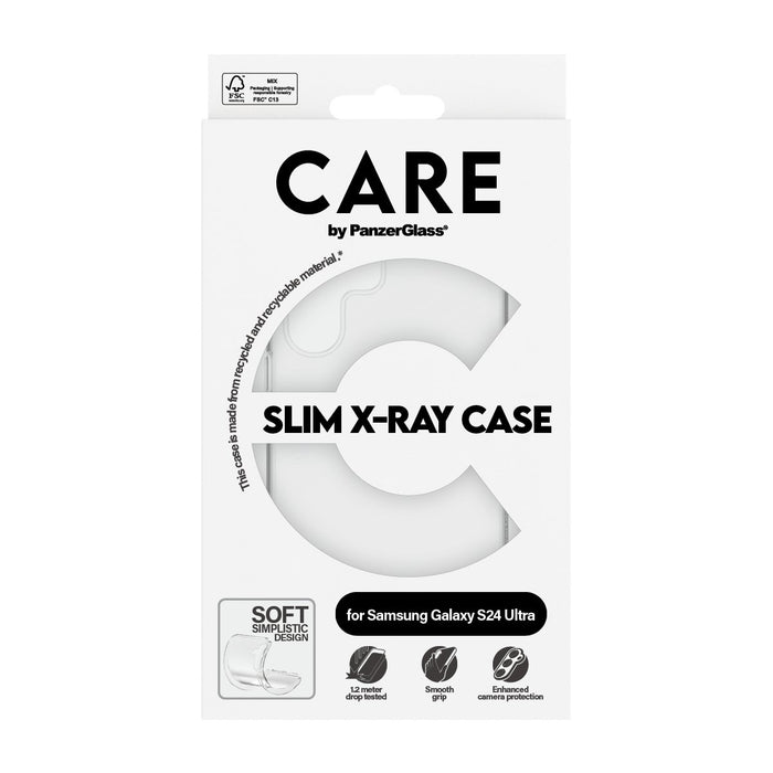 EAN 5715685012471 - PanzerGlass CARE™ by ® X-Ray Case Samsung Galaxy S24 Ultra funda para teléfono móvil Transparente imagen 3